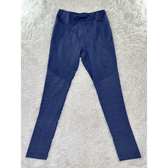 Puma Blue Women’s Activewear Leggings Sport Gym‎ Running Exercise Pants Size S - Picture 1 of 10
